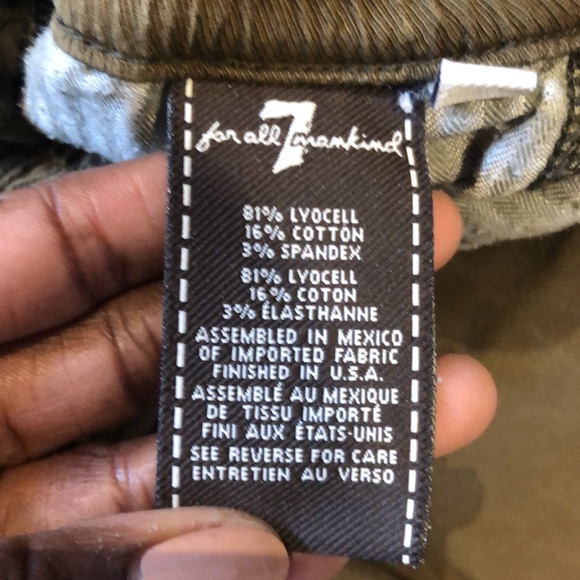 GUC Slouchy 7 For All Mankind pants - Picture 8 of 10